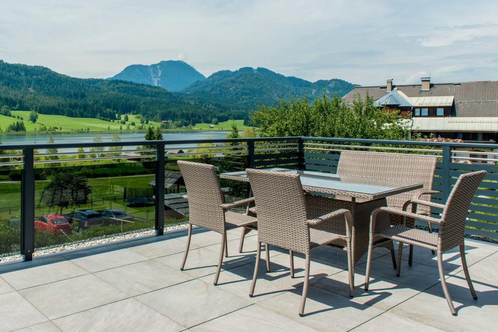 Ferienhaus Holzer Weissensee Exteriör bild